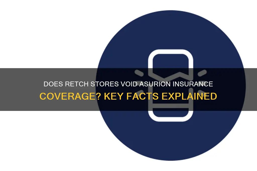 does retch stores void insurance asurion