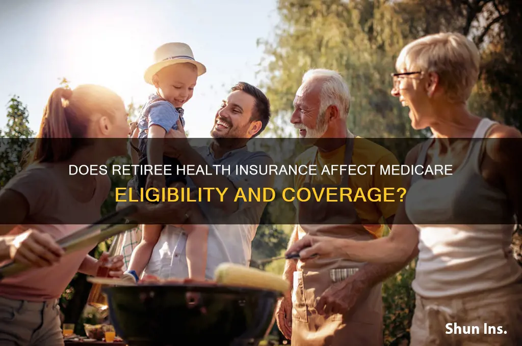does retiree health insurance count for medicare