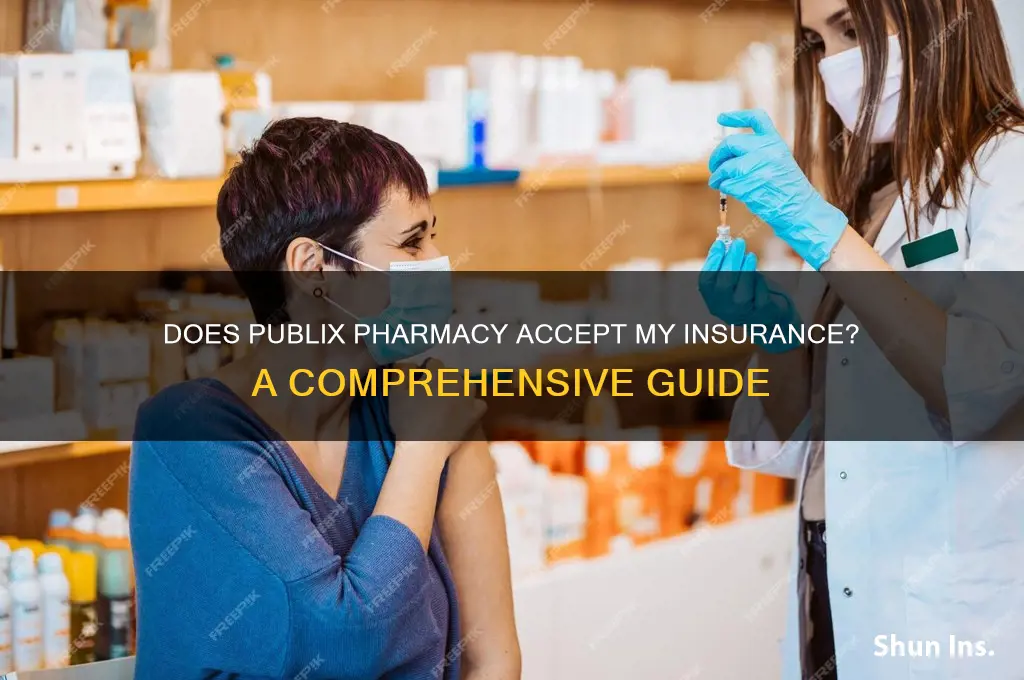 does rhe publix pharmacytake my insurance