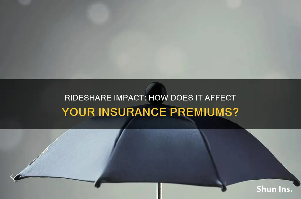 does rideshare increase insurance