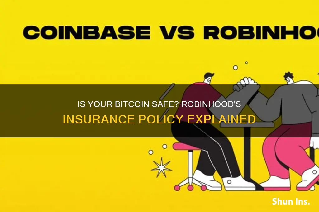 does robinhood insure bitcoin