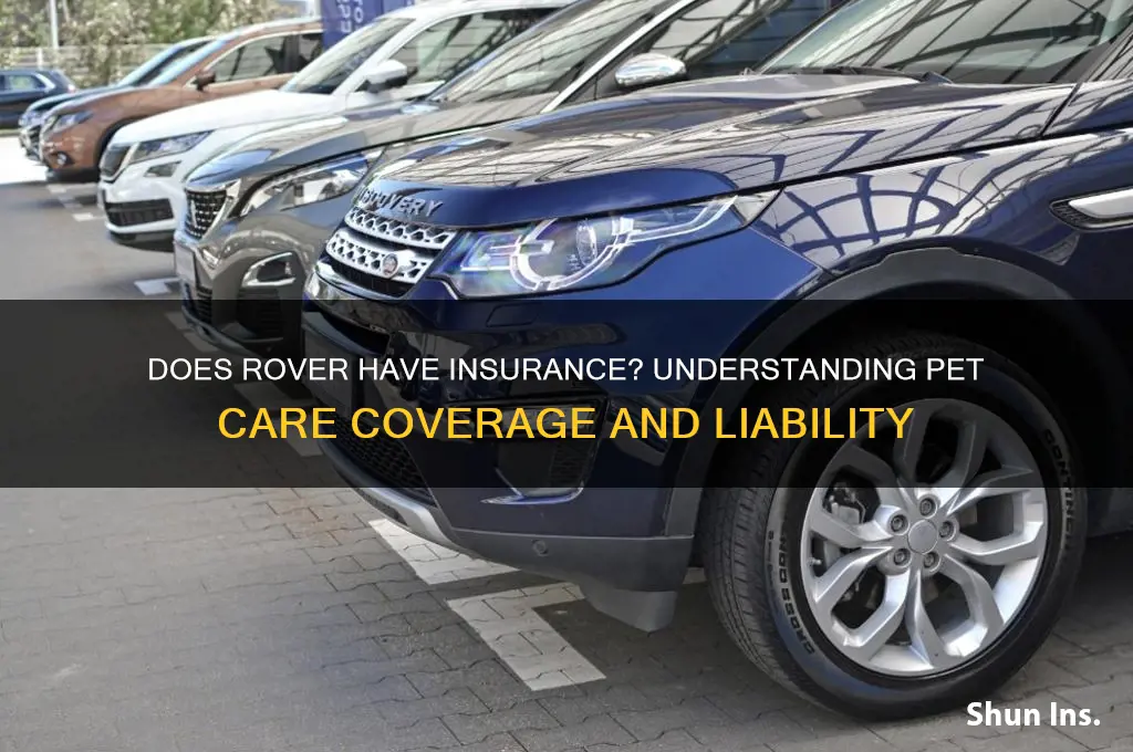 does rover have insurance