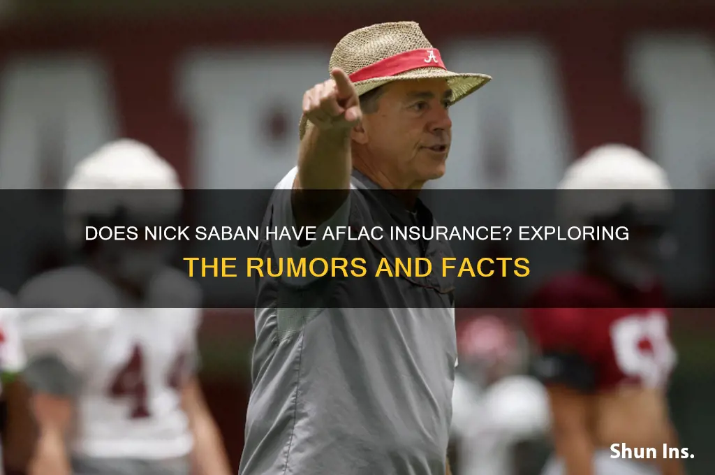 does saban have aflac insurance
