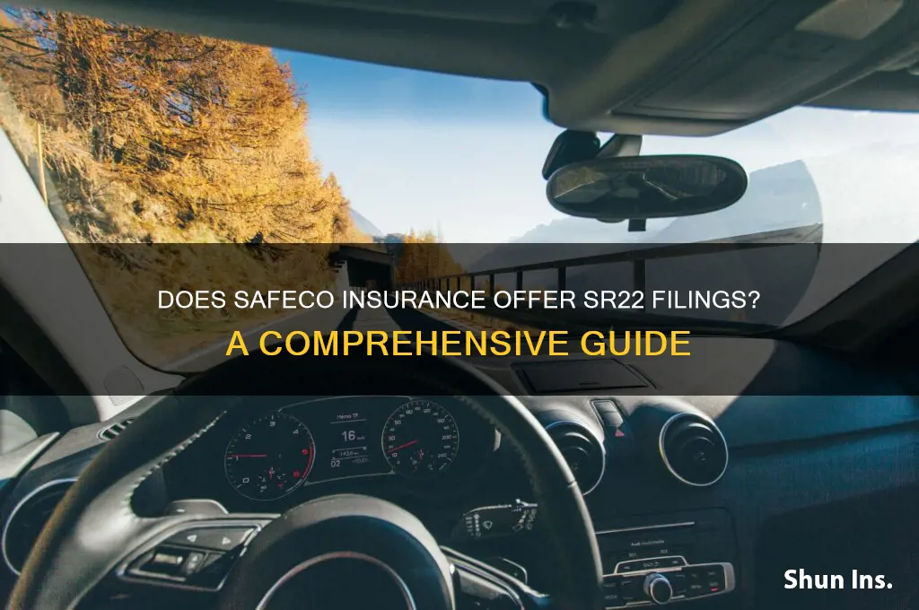 does safeco insurance have sr22