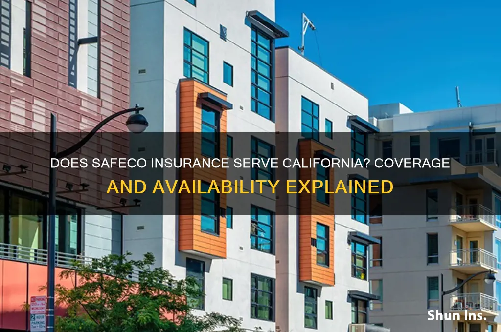 does safeco insurance serve california