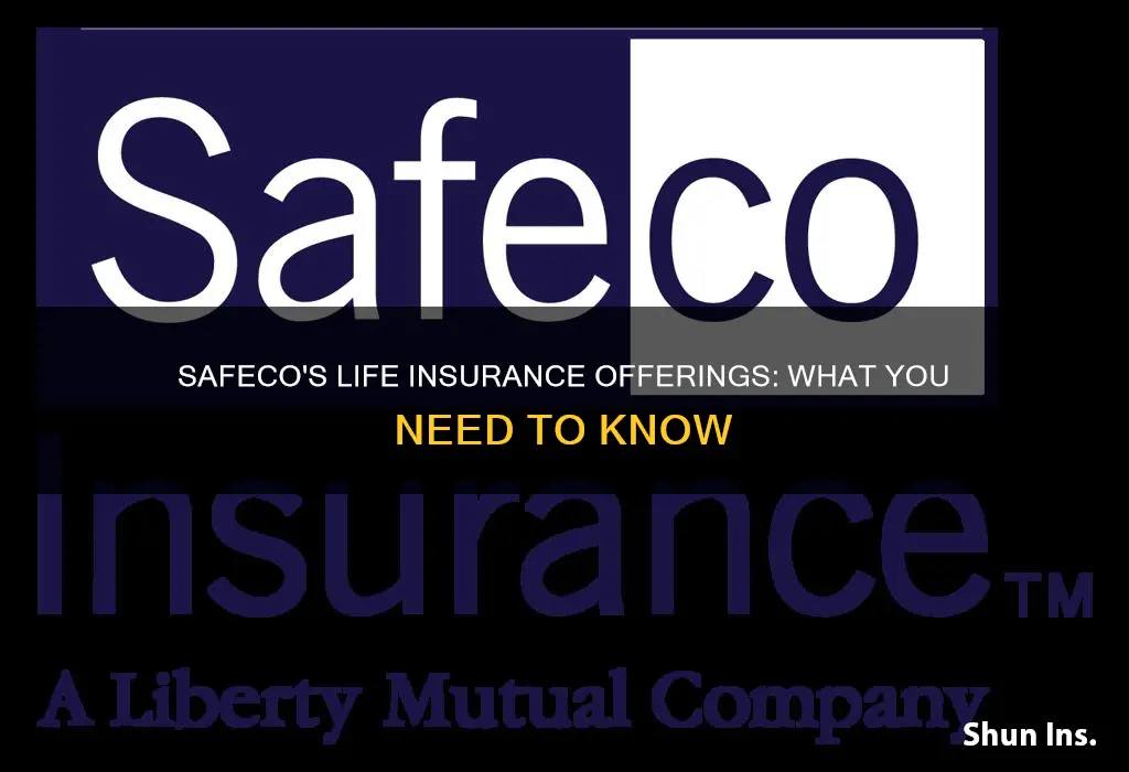 does safeco offer life insurance