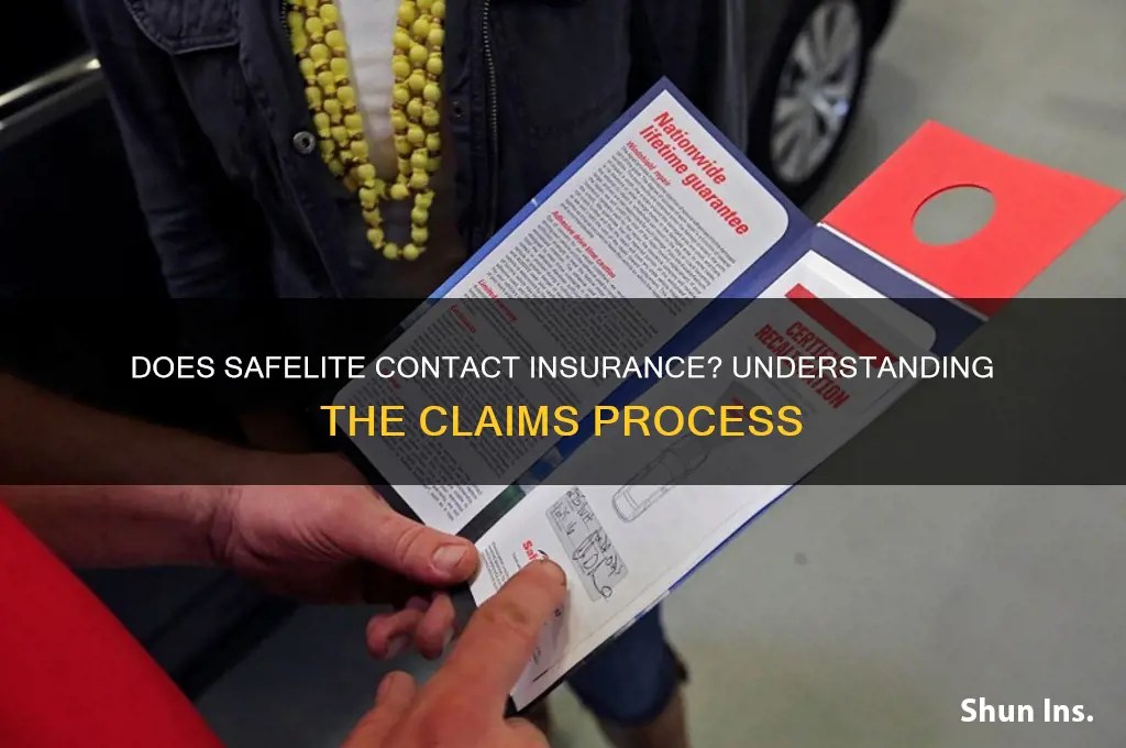 does safelite contact insurance