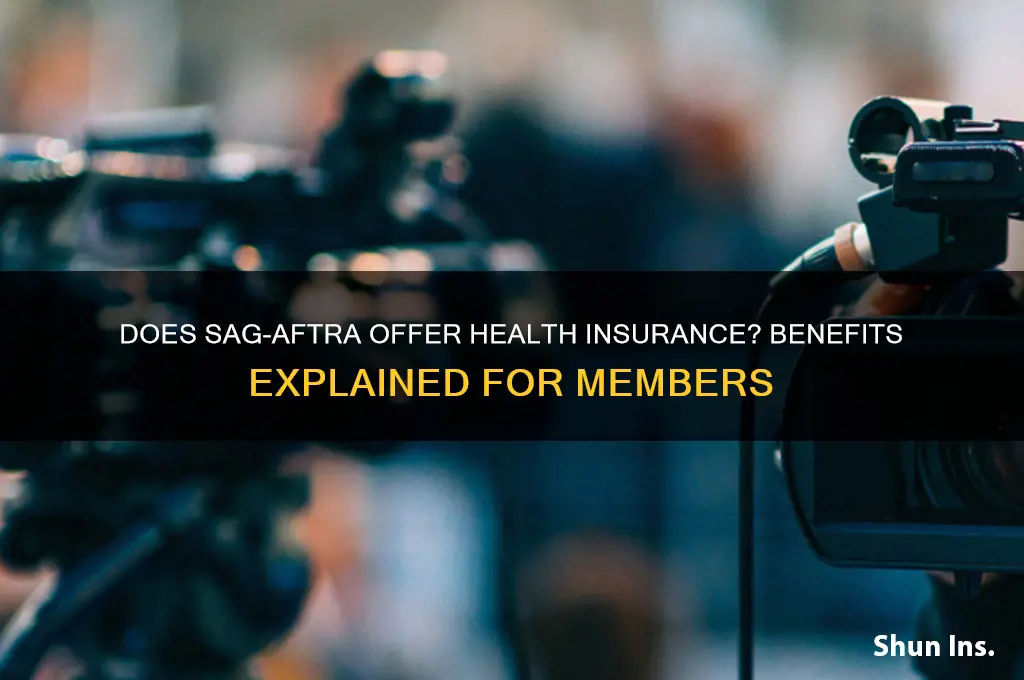 does sag aftra provide health insurance