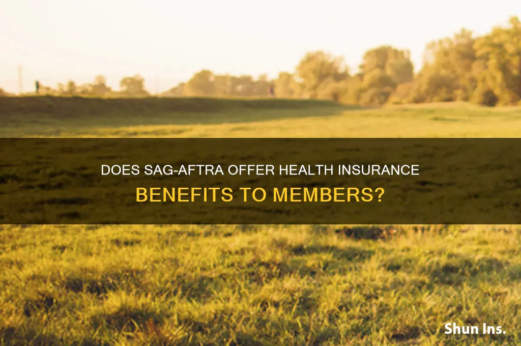 does sag provide health insurance