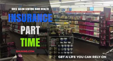 Does Salon Centric Offer Health Insurance for Part-Time Employees?