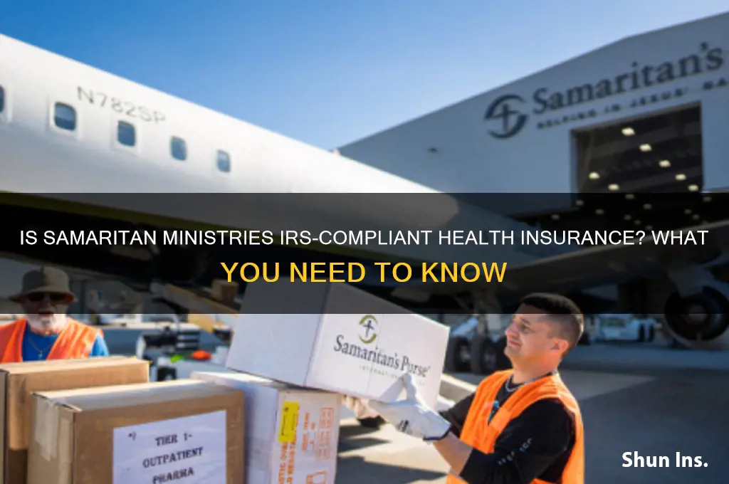 does samaritian ministries qualify as health insurance with the irs