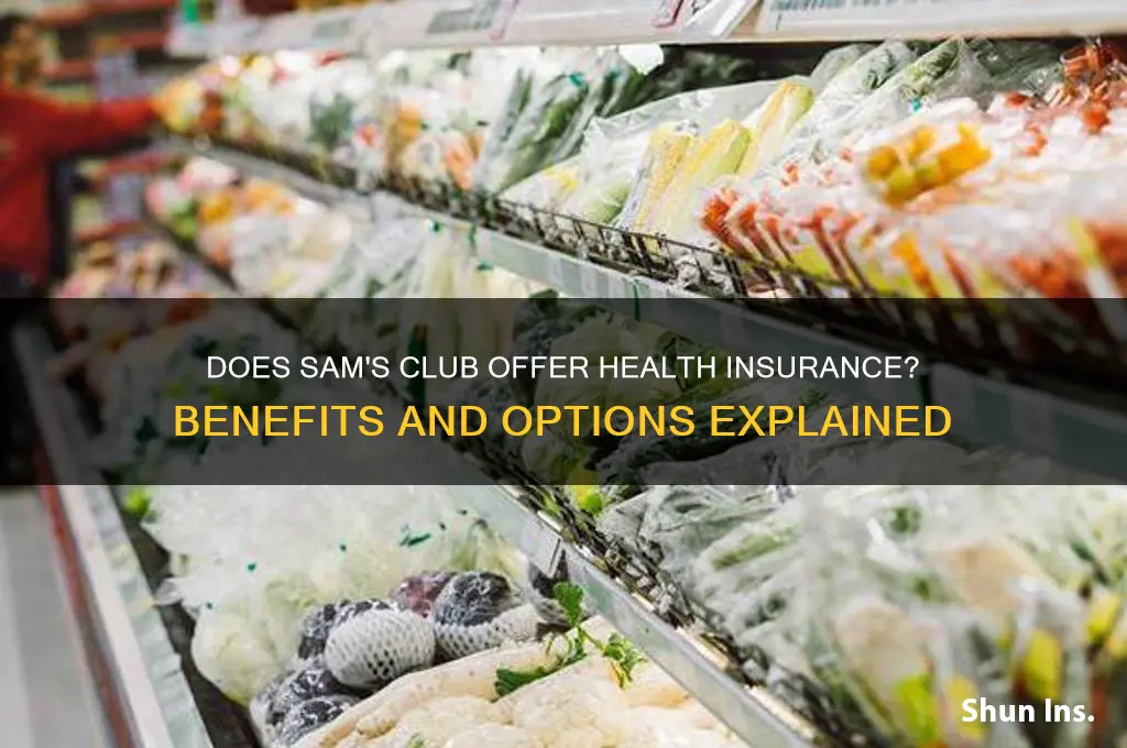 does sams club have health insurance