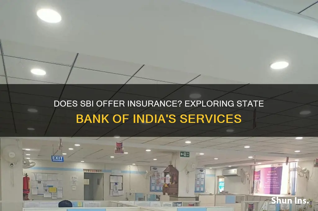 does sbi deals in insurance