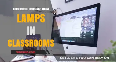School Insurance Policies: Are Lamps Permitted in Classrooms?