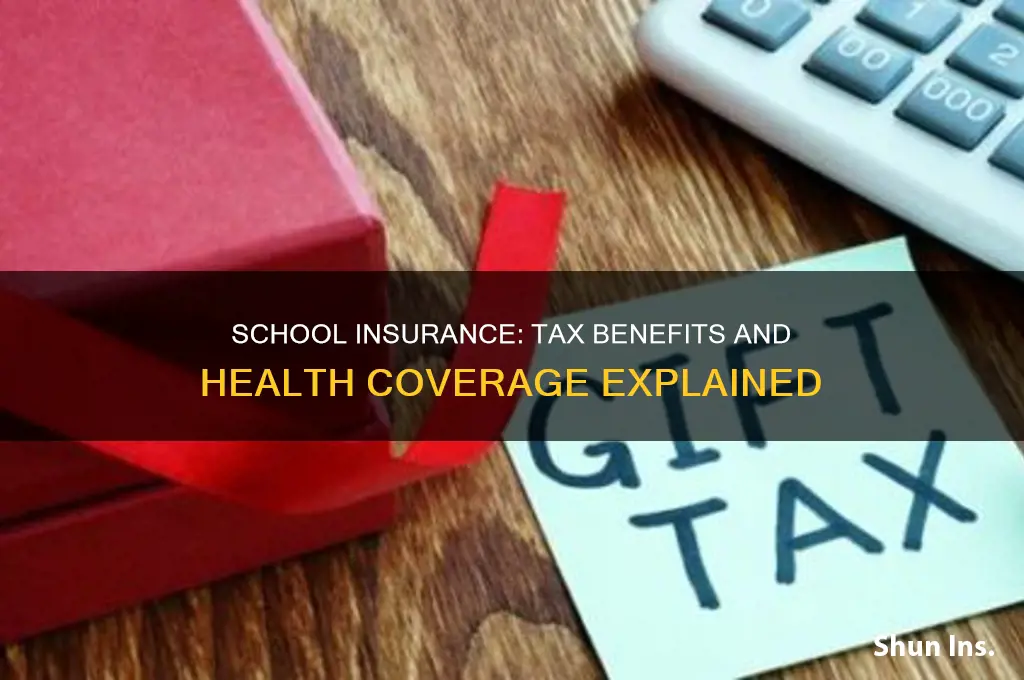 does school insurance count as health insurance on taxes