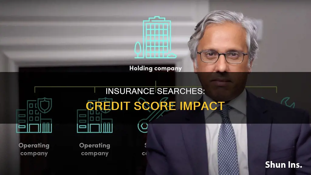 does searching for insurance affect credit rating