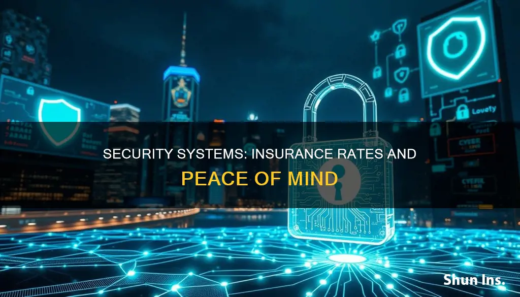 does security system help with insurance rates