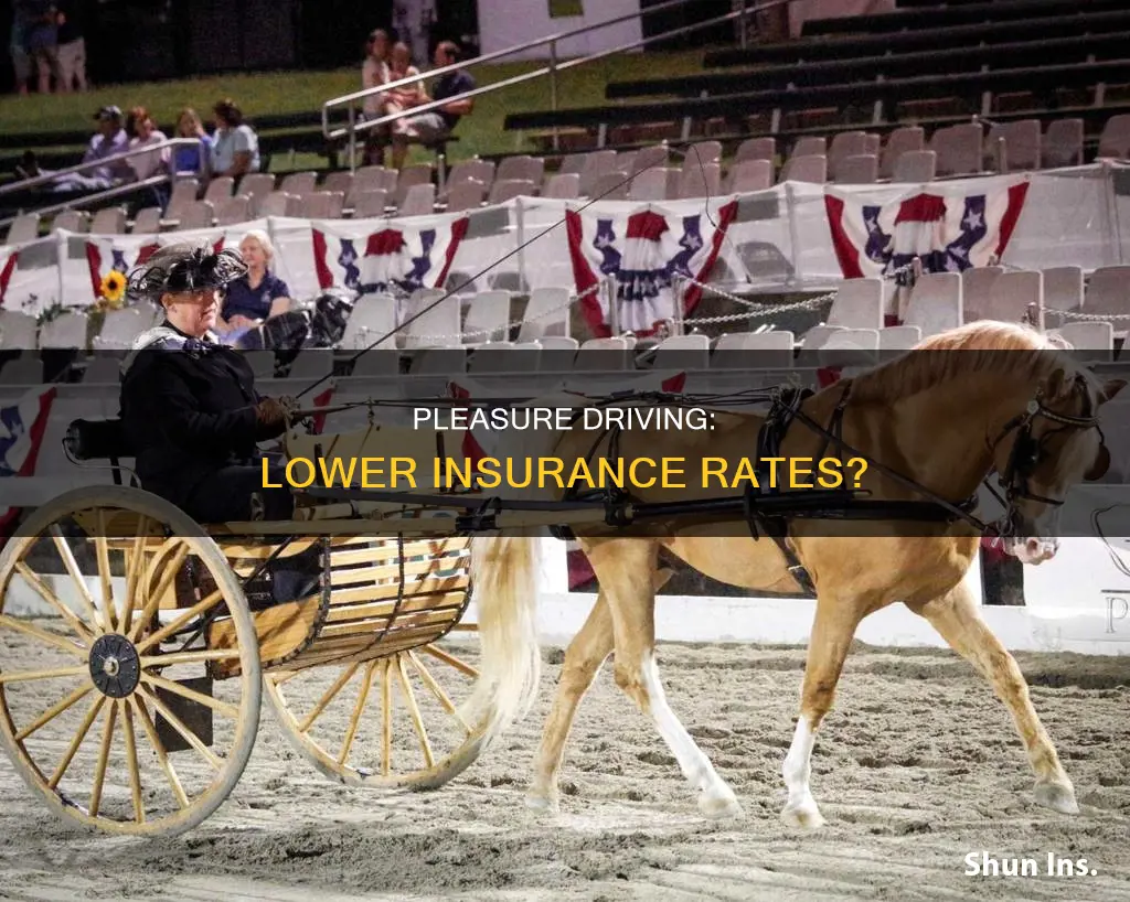 does selecting pleasure driving reduce insurance rate