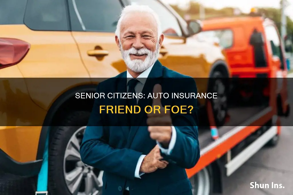 does senior citizen help or hurt auto insurance