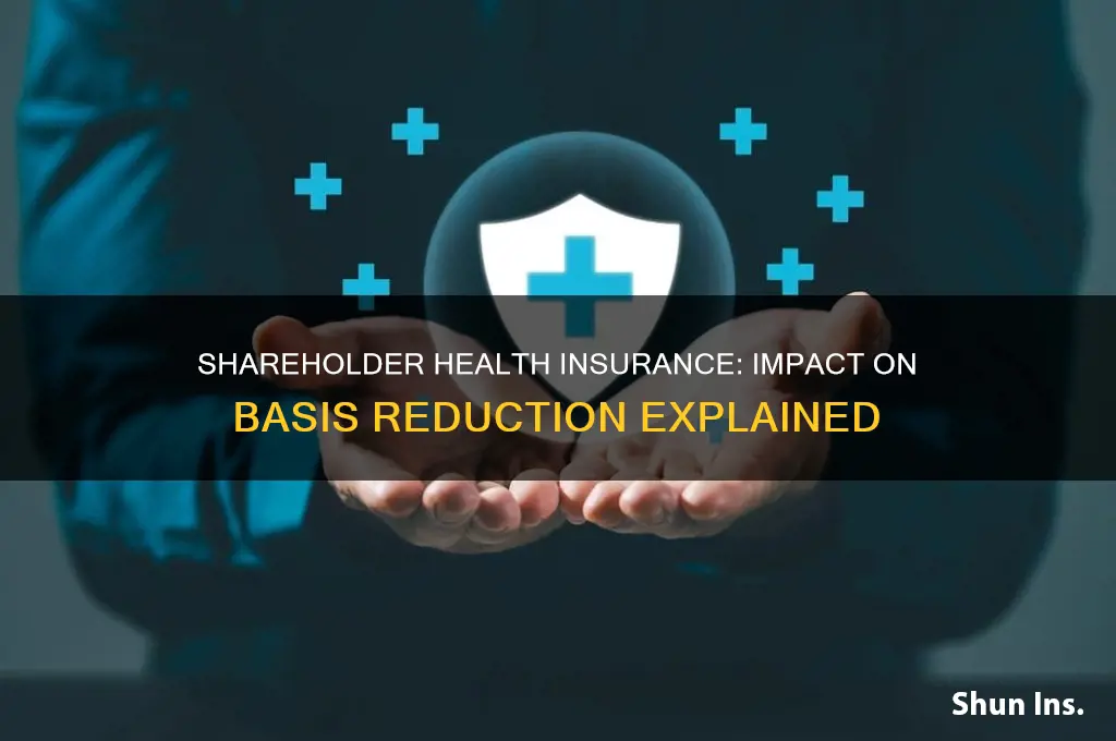 does shareholder health insurance reduce basis