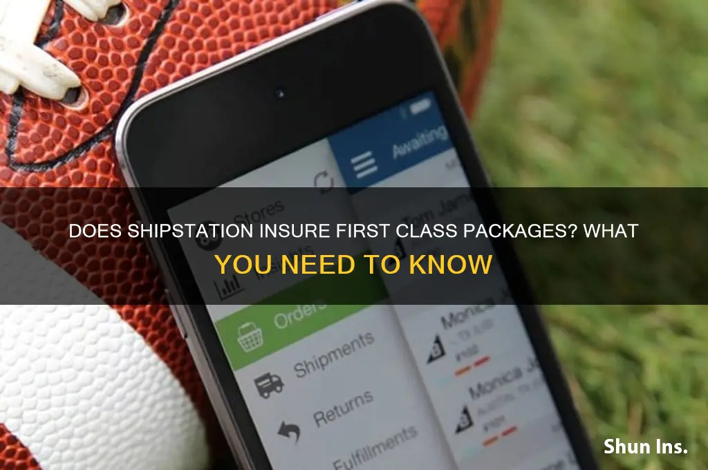 does shipstation insure first class packages