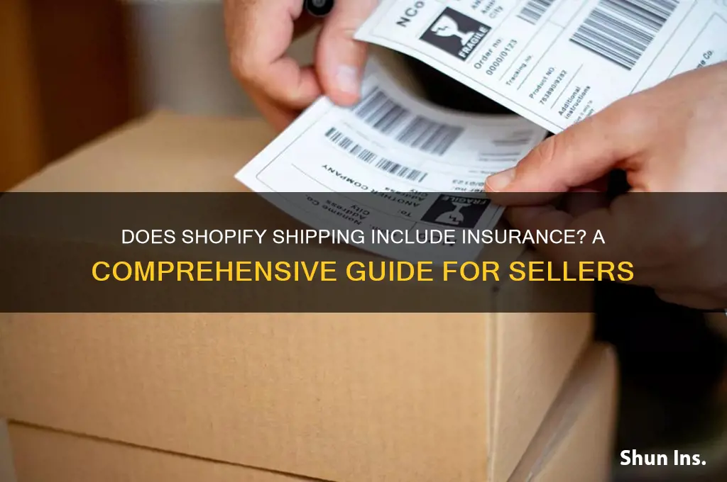 does shopify shipping give insurance