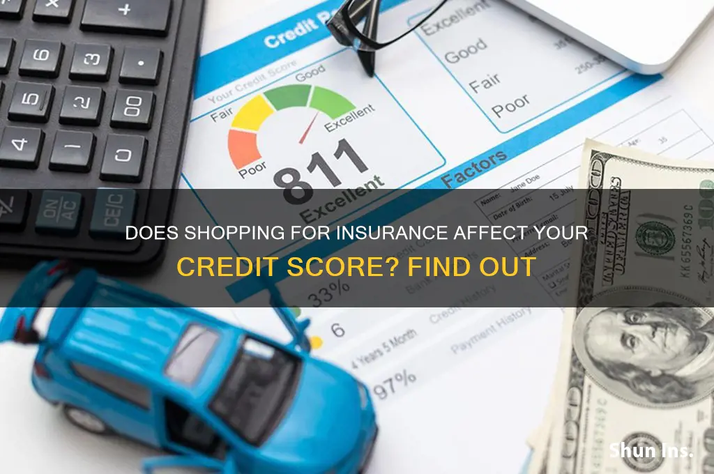 does shoping for insurance hurt credit score