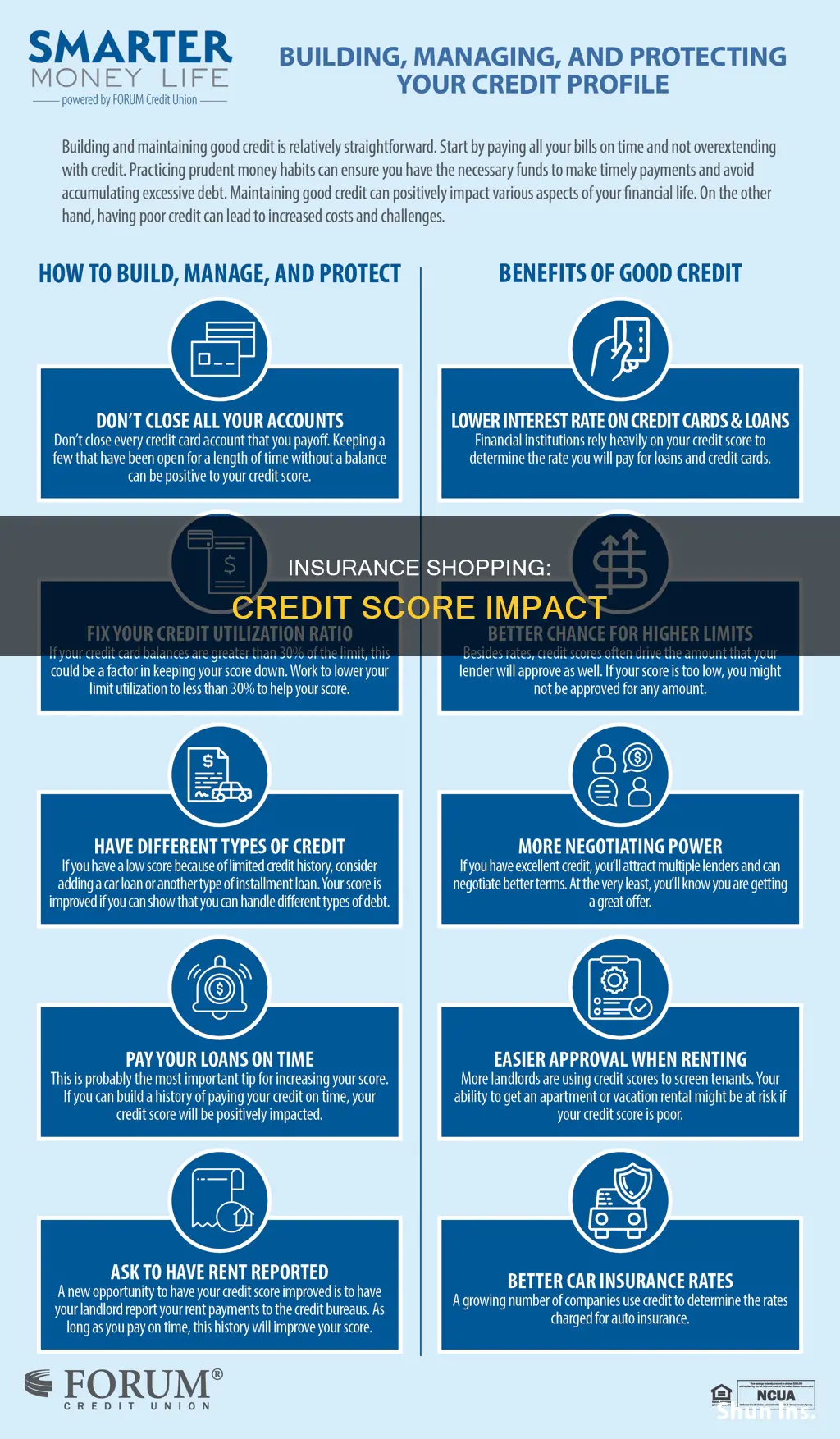 does shopping for insurance affect credit score