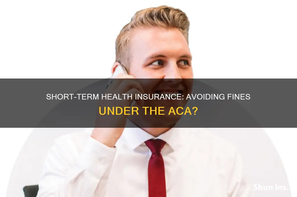 does short term health insurance exempt you from fine