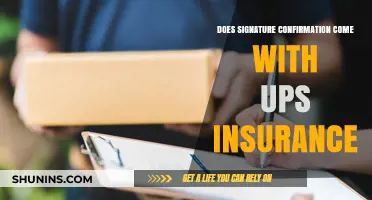Does UPS Signature Confirmation Include Insurance Coverage? Explained