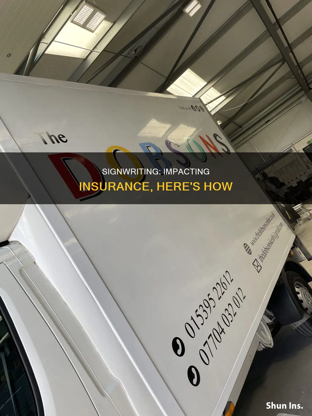 does signwriting affect insurance
