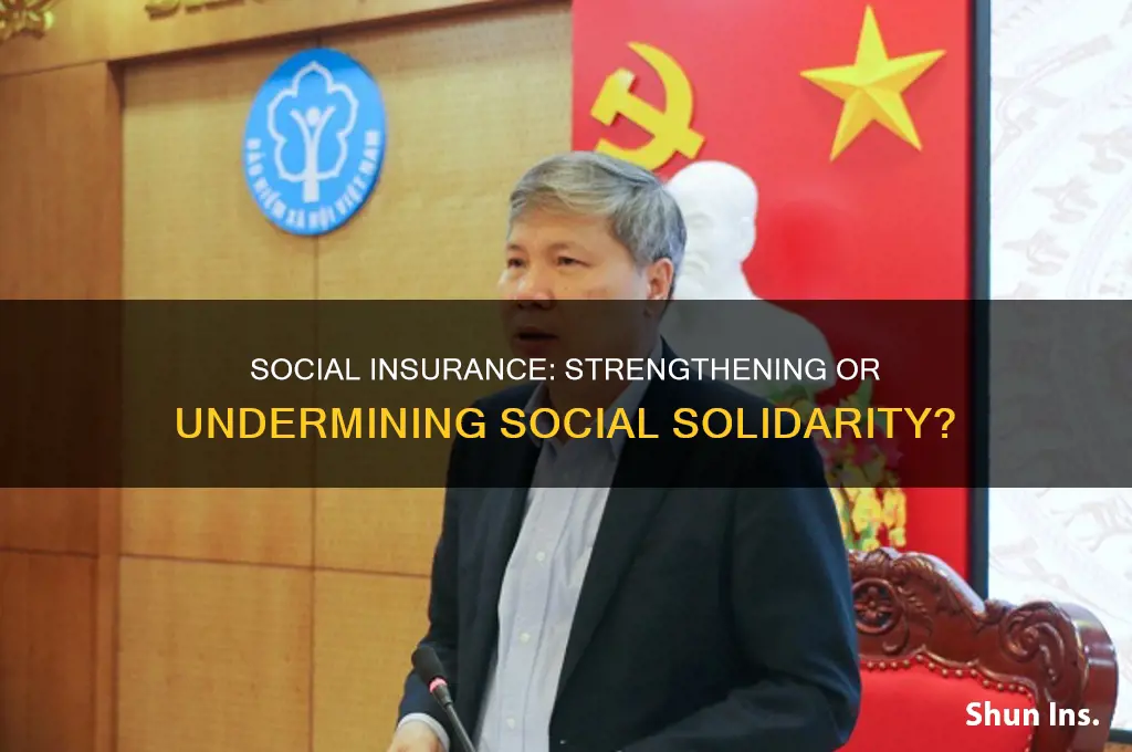 does social insurance undermine social solidarity