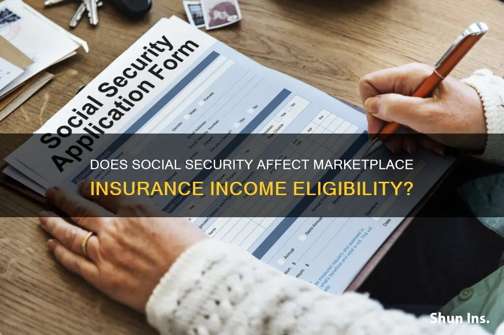 does social security count as income for marketplace insurance