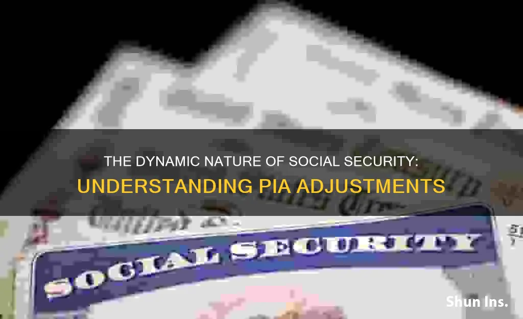 does social security primary insurance amount ever change