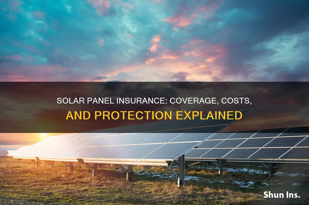 does solar panels have insurance