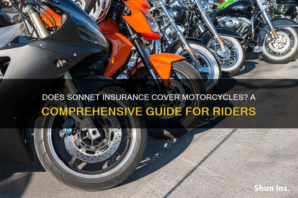 does sonnet insurance motorcycles