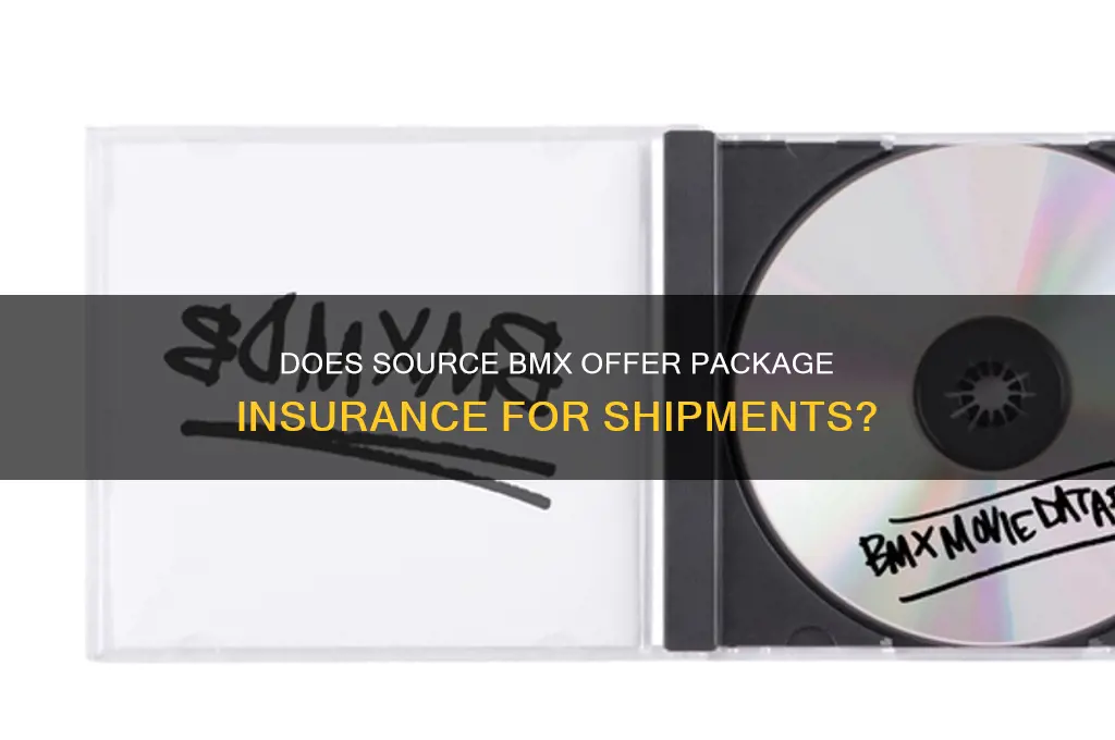 does source bmx insure their packages