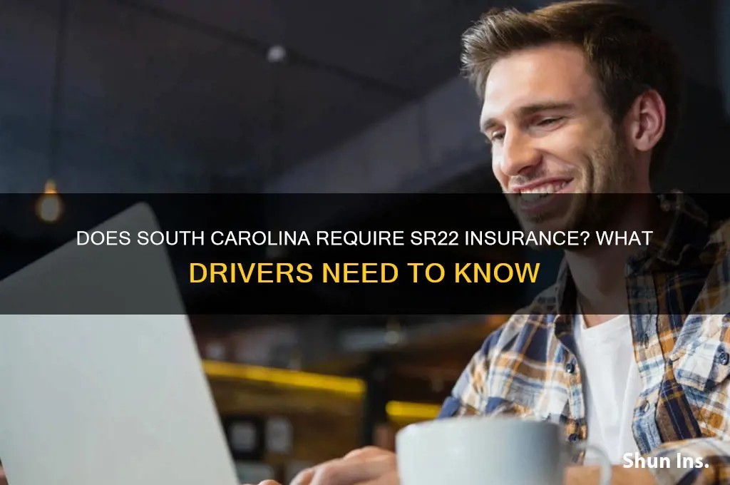 does south carolina have sr22 insurance