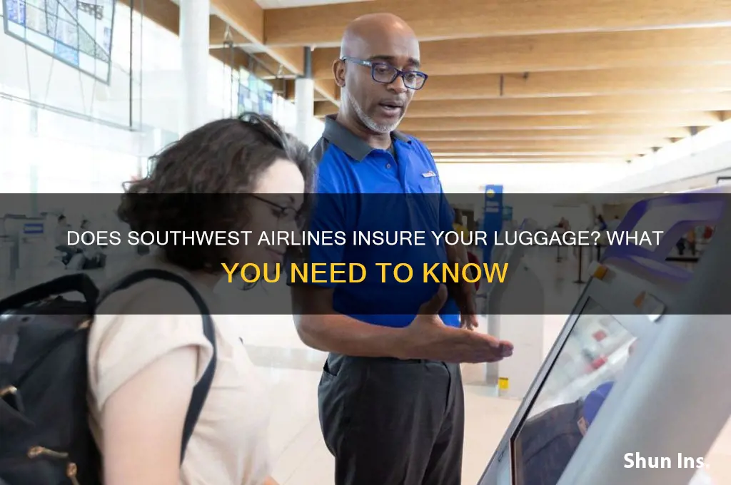 does southwest insure luggage