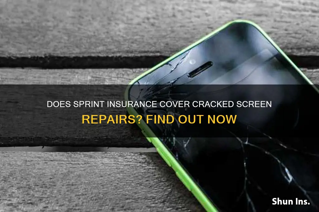 does sprint insurance fix cracked screens