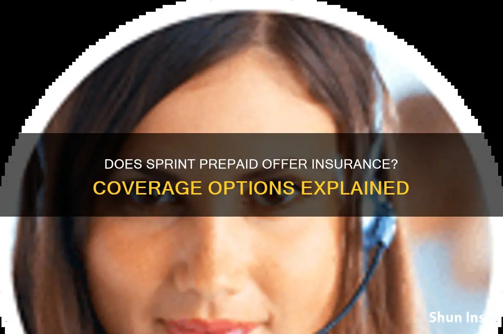 does sprint prepaid have insurance