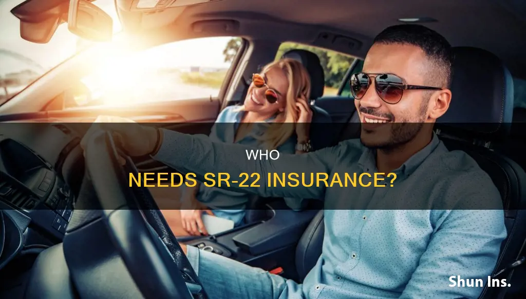 does sr22 insurance follow the person or the vehicle