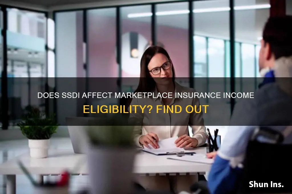 does ssdi count as income for marketplace insurance