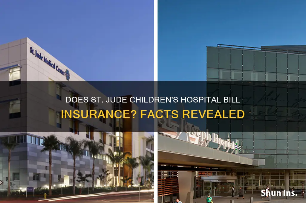 does st judes hospital charge insurance