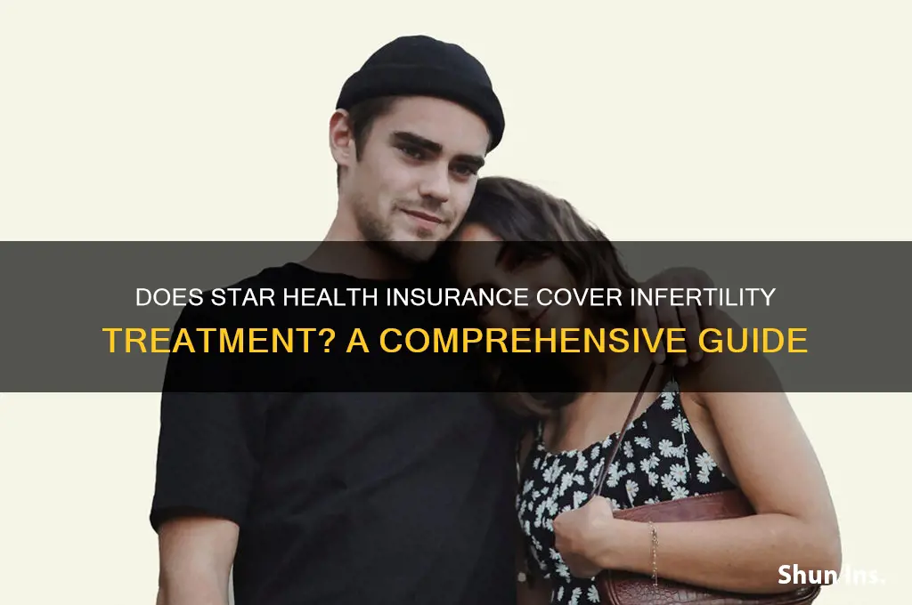 does star health insurance cover infertility treatment