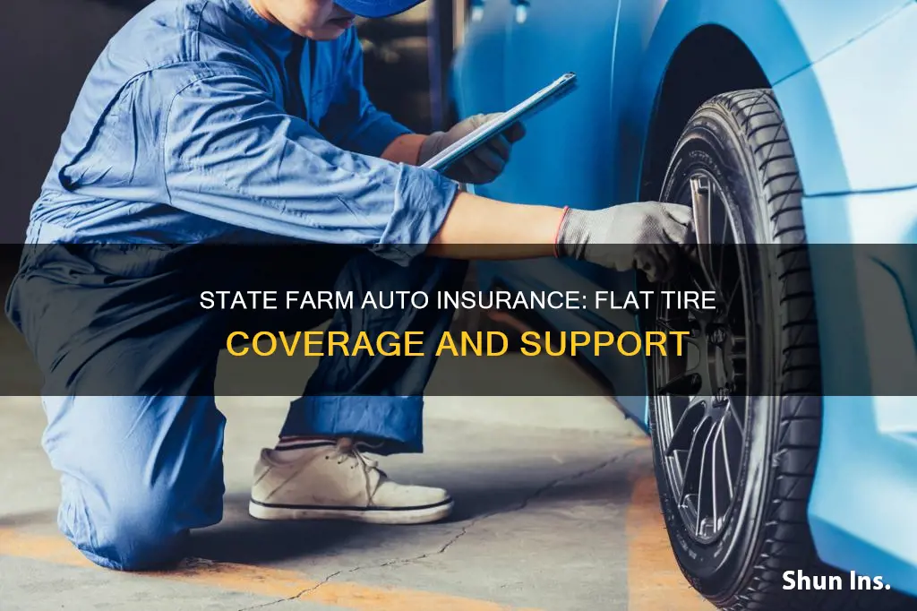 does state farm auto insurance cover flat tires