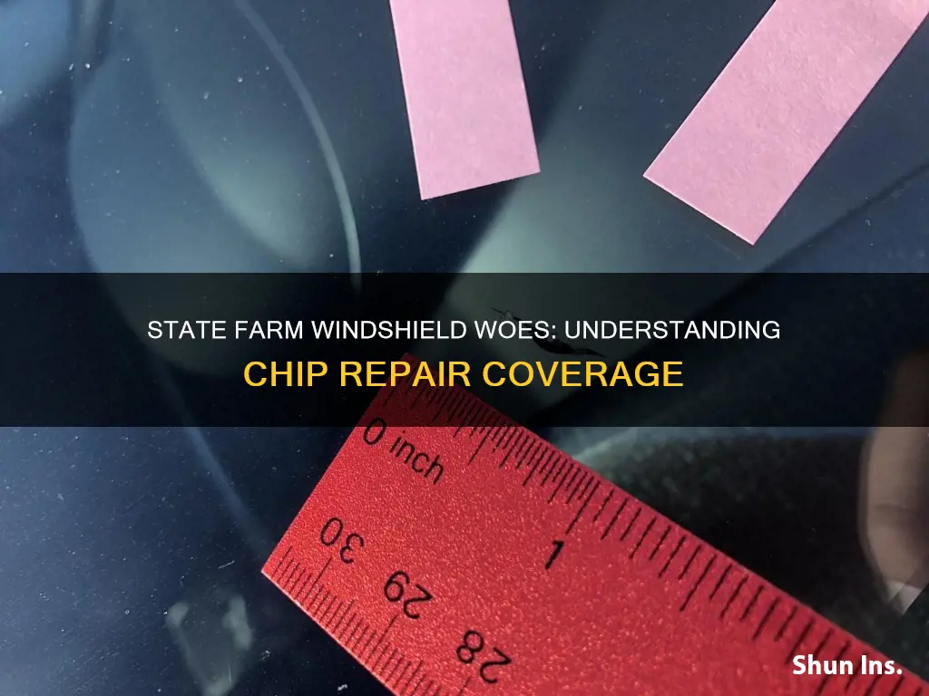 does state farm auto insurance cover windshield chip repair