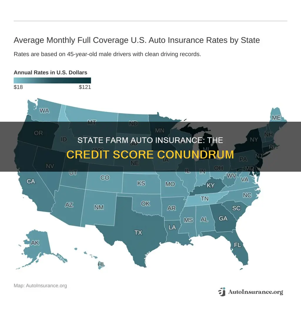 does state farm auto insurance use credit scores