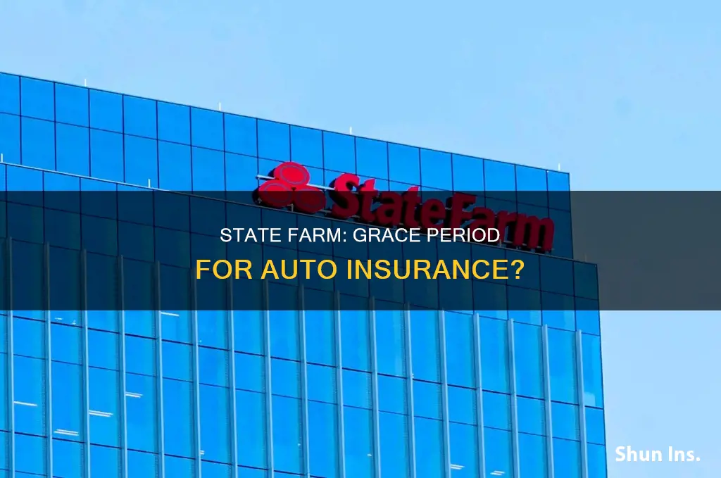 does state farm have a grace period for auto insurance