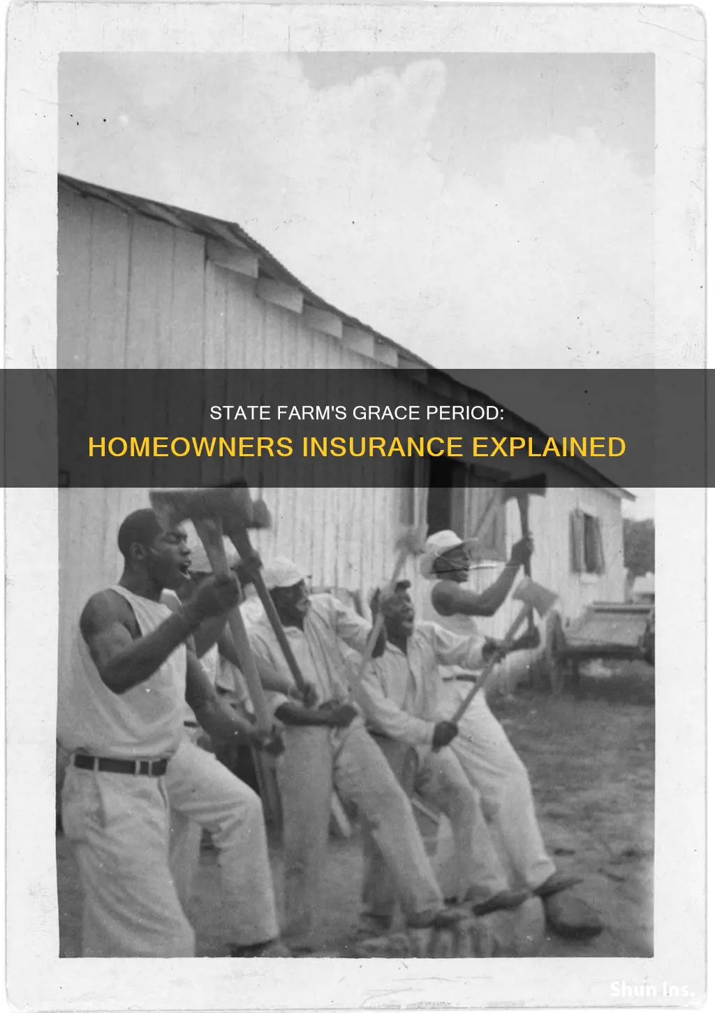 does state farm have a grace period for homeowners insurance